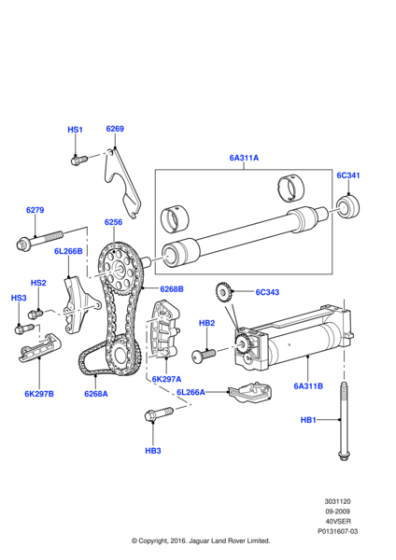 1025098 - Land Rover Belt/Chain - Timing