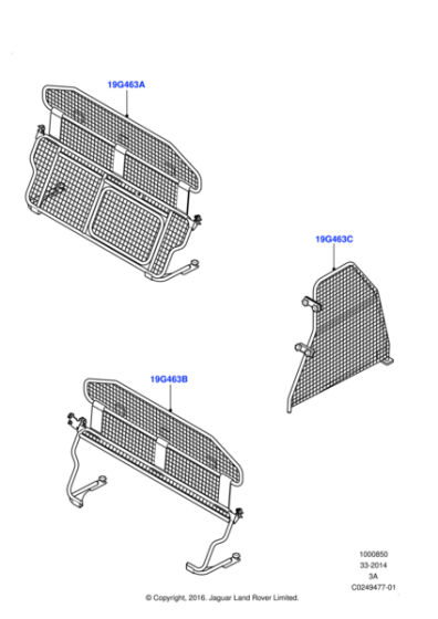 Discovery Sport Luggage Partition Divider