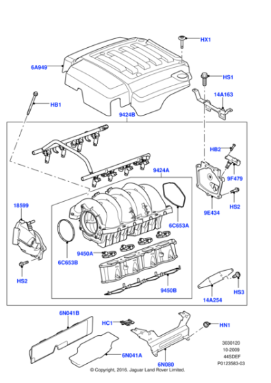 4526549 - Land Rover Gasket