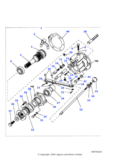 217325 - Land Rover Bearing-ball