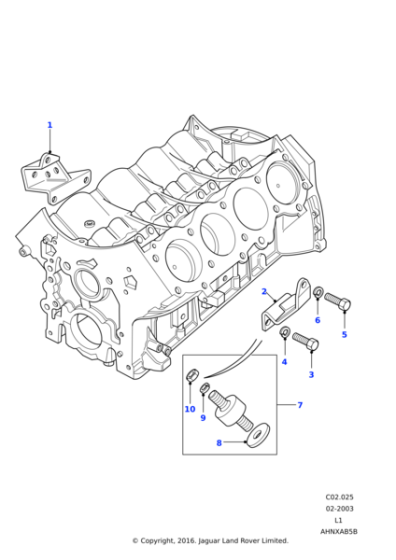 ANR4697 - Land Rover Bracket-engine mounting