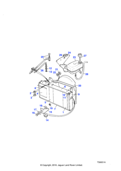 WJ108001L - Land Rover Washer