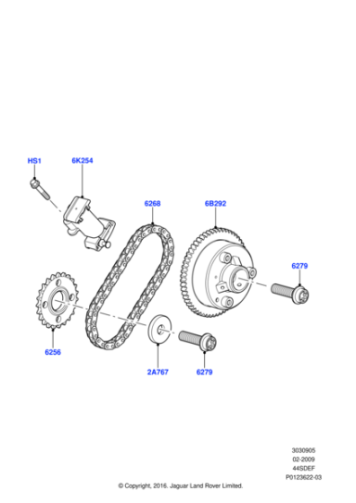 4165653 - Land Rover Bolt - Hex. Head - Flanged