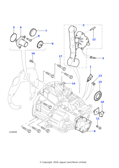 YMQ104770 - Land Rover Harness-link