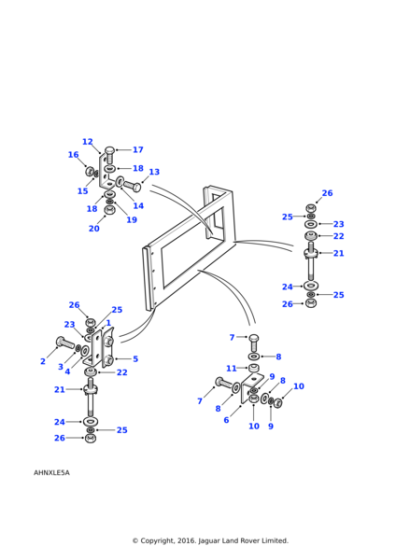 FS108161L - Land Rover Screw