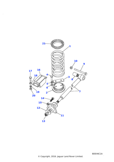 4266L - Land Rover Washer-Plain