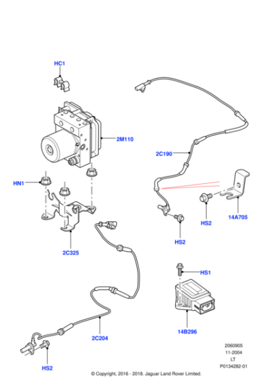 SSB500132 - Land Rover Sensor