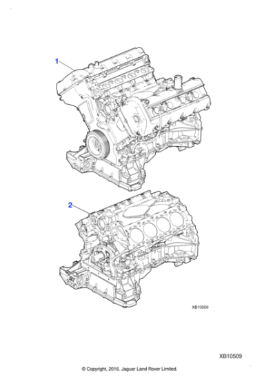 AJ89994E - Jaguar Engine - Short Block