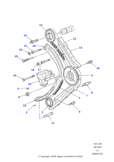 STC3359 - Land Rover Chain-engine timing