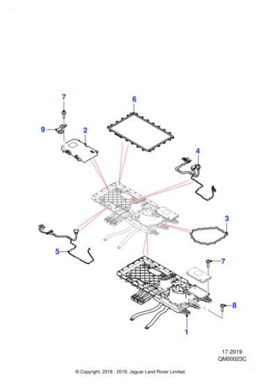 T4K12033 - Jaguar Battery energy control module