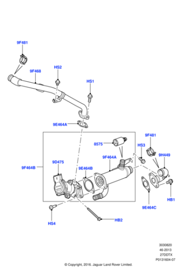 1311338 - Land Rover Clamp