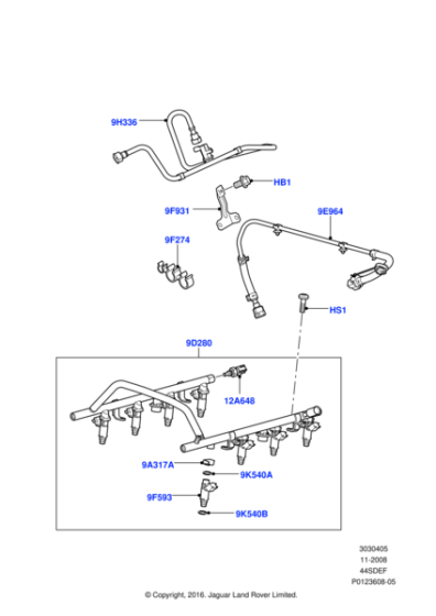 4526563 - Land Rover Injector