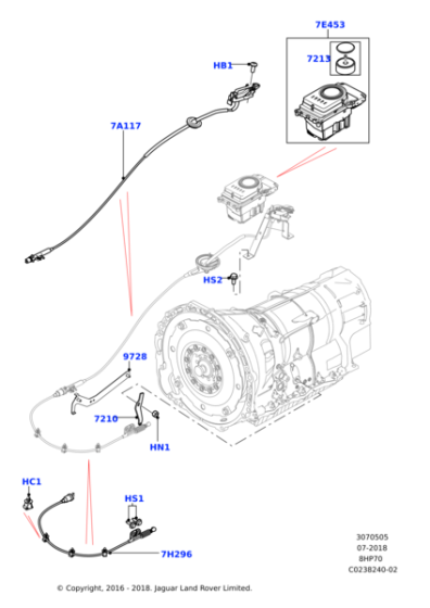 LR090489 - Land Rover Module - Transfer Shift Control