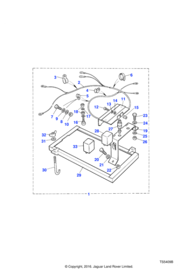252180 - Land Rover Nut-wing