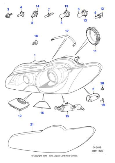 C2Z7950 - Jaguar Housing