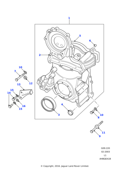 154545 - Land Rover Plug-core