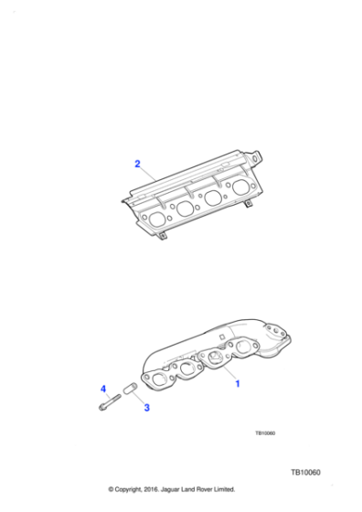 NCA2906AE - Jaguar Exhaust manifold gasket