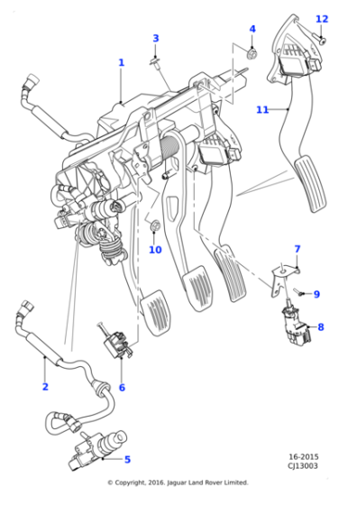 T2R7899 - Jaguar Mounting bracket