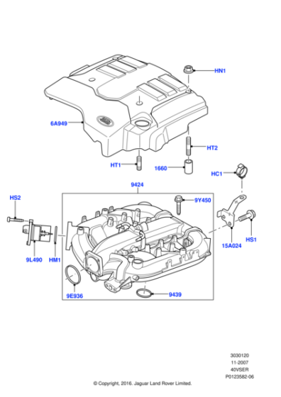 3903031 - Land Rover Hardware - Miscellaneous