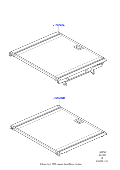 VTO500020PVJ - Land Rover Floor Board