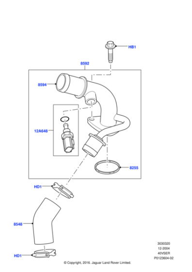 1093094 - Land Rover Clamp