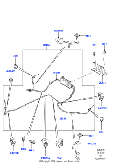 LR072318 - Land Rover Module - Electric Parking Brake