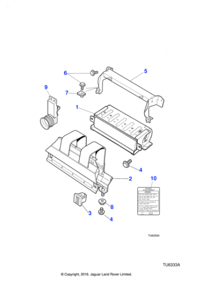 KZL100002 - Jaguar Pocket latch