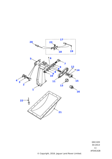 303847 - Land Rover Clamp