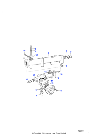 8510048 - Land Rover Thermostat-engine