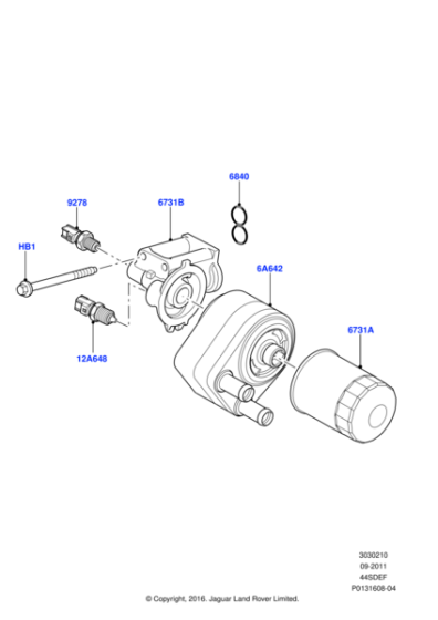 4556041 - Land Rover Bolt