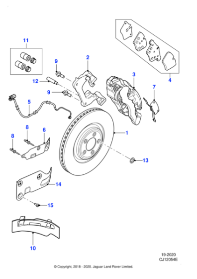 T2R7236 - Jaguar Anchor bracket