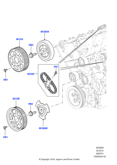 LR120556 - Land Rover Pulley