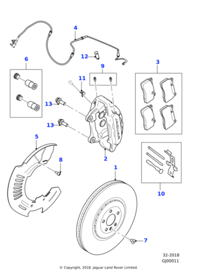 T4A16359 - Jaguar Bolt and washer