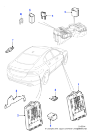 C2Z32179 - Jaguar Fusebox | Jaguar Land Rover Classic Parts