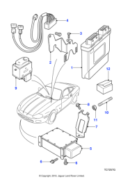 （0601）Jaguar Land Rover 触媒 本体 排気系パーツ LJD1960AA - Jaguar Sensor | Jaguar Land Rover Classic Parts
