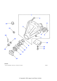 539707 - Land Rover Bearing-taper roller | Jaguar Land Rover Classic Parts
