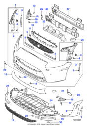 C2d19734 C2P20274 - Jaguar Bracket mounting | Jaguar Land Rover Classic Parts