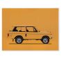 LGAP917MXA - Land Rover Limited Edition Range Rover Classic Artwork - Set of Three (300 x 400mm) 