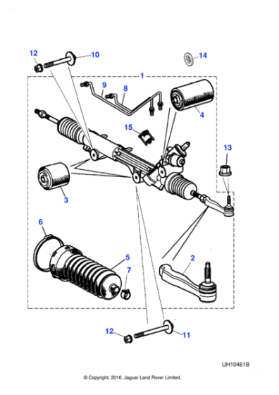 XR87393 - Jaguar Clamp