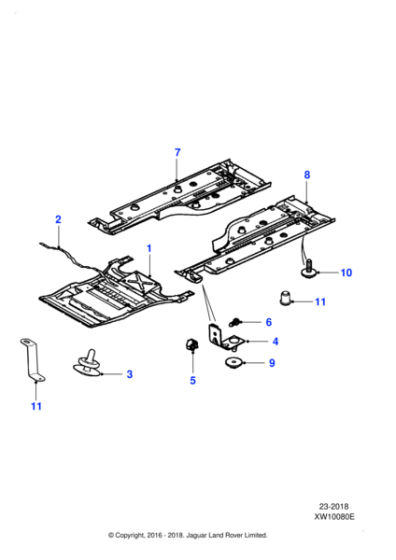 C2C37001 - Jaguar Undertray