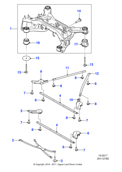 C2Z30085 - Jaguar Brace