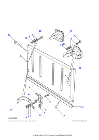 79086L - Land Rover Rivet-plastic-drive