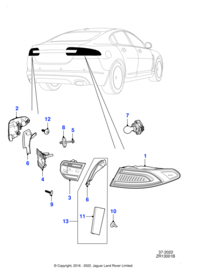 C2Z23989 - Jaguar Screw