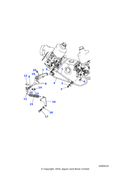 NSP - Jaguar Land Rover Locknut