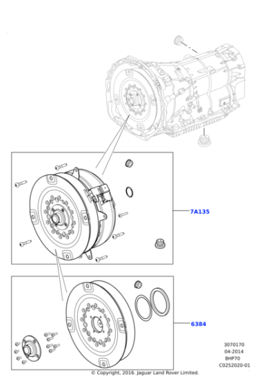 LR053469 - Land Rover KIT - DUAL MASS FLYWHEEL