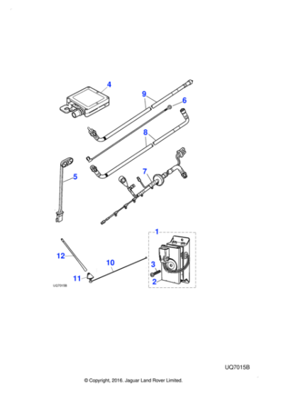 XR836434 - Jaguar Harness link