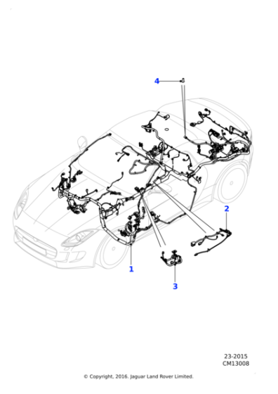 T2R24911 - Jaguar Body harness