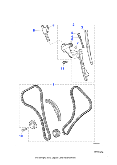 C2C8277 - Jaguar Solenoid housing