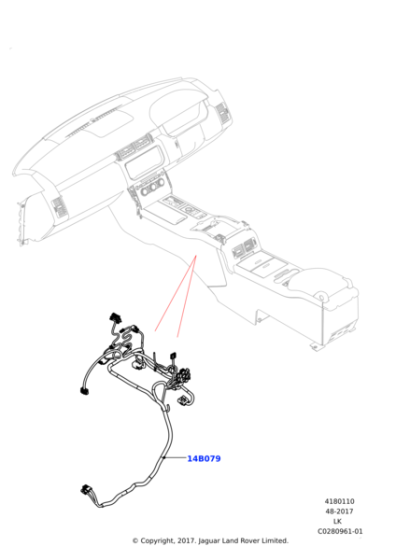 LR110194 - Land Rover Wire