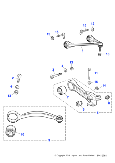 C2P7437 - Jaguar Special bolt